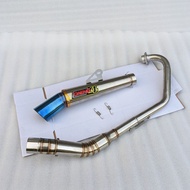 Exhaust Daeng sai4 open Specs For CG 125/150 Tmx 125/155 Titan 160 Pipe stainless steel 51mm inlet canister