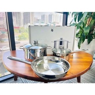 WMF DIADEM PLUS 3 POT SET Piece WITH PAN