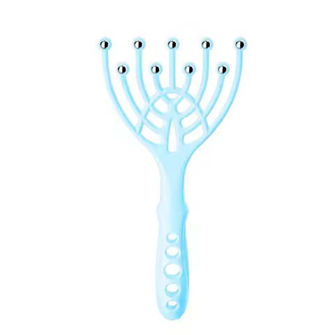 9 Claws Head Massger Streamlined Ball Body Relaxation Scalp Massage Hand Held Hair Relax Spa Health 