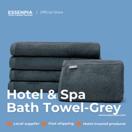 5 Star Hotel And Spa BATH TOWEL GREY 100% Hotel Quality Hotel Bath Towel 500GRAMS