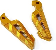 Footrests For Yamaha For Xmax Xmax300 Xmax250 400 300 250 125 Motorcycle Rear Passenger Footrest Cnc Rear Foot Pegs Pedal Accessories Parts Motorbike Pedal Foot Rests (Color : Gold)