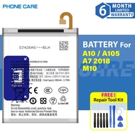 Battery Bateri EB-BA750ABU For Samsung A10 A105 / A7 2018 A750F / M10 M105 (3300mAH)