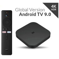 ของแท้ Global Xiaomi Mi กล่องทีวี S 4K HDR Android TV 8.1 Ultra HD 2G 8G WIFI Google Cast Netflix IPTV 4 กล่อง
