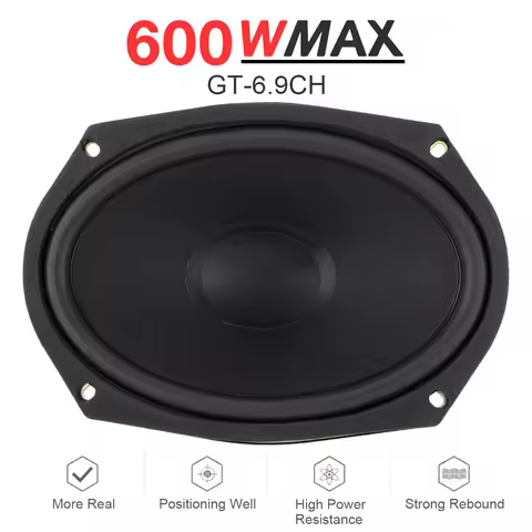 1 Piece 6x9 Inch 600W 12V Car Speakers Universal Subwoofer Car Audio Music Stereo Full Range Speaker