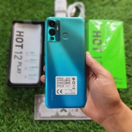 Handphone infinix hot 12 play 4/64gb & 4/128gb second seken bekas