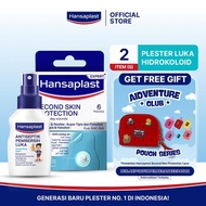 Hansaplast Bundle Second Skin Regular and Wound Spray Antiseptic