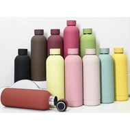 [SG Ready Stock] Double Wall Vacuum Flask Water Bottle 500ml (Rubber Painted)