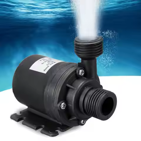 Direct Current 12V Water Pump Brushless Magnetic Drive Submersible Water Pump 800L/H 5M Ultra Quiet 