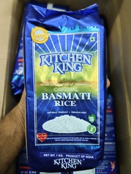 Basmati Rice ข้าวบาสมติ Kitchen king 1kg