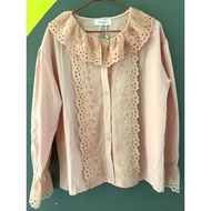 Lace Pink Shirt by My Shop