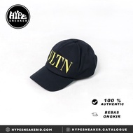 Topi  VALENTINO VLTN TEXT NEON BLACK CAP 100% ORIGINAL
