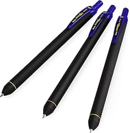 Pentel Energel BL437R1 Retractable Gel Ink Rollerball Pen - 0.7mm Nib - Blue - Pack of 3