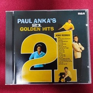 95%new 日本天龍虛字頭版  Paul Anka – Paul Anka's 21 Golden Hits CD 精選 / 1988年 RCA Denon 濛字首版 made in Japan #保存良好 接近全新