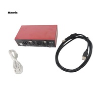 48V Phantom Power 2 Channel 48V Phantom Power Supply Music Recording Equipment Standard