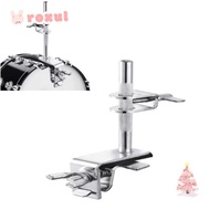 ROXUL Drum Cowbell Clamp, with Parallel Action Jaws Musical Instrument Support Clip Drum Cowbell Bra