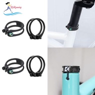[Whweight] Bike Seatpost Clamp Spare Part Replacement Collar Tube Clip for Biking Folding Bikes Bicycling Mountain Road Bikes Components