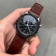 側縫線款 馬臀皮革錶帶 錶帶訂製 手工錶帶 rolex omega panerai