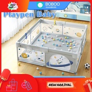 ⭐READY STOCK⭐ Playpen Baby Playground Pagar Baby Safety Fence Baby Playpen Fence Activity Center Game Sturdy Guard Pagar Baby 嬰兒圍欄