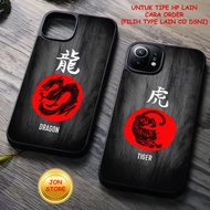 (CC 18) DRAGON TIGER LOGO Case For REALME 11 4G REALME 10 REALME 10 REALME 10 Pro+REALME C35 C53 C55