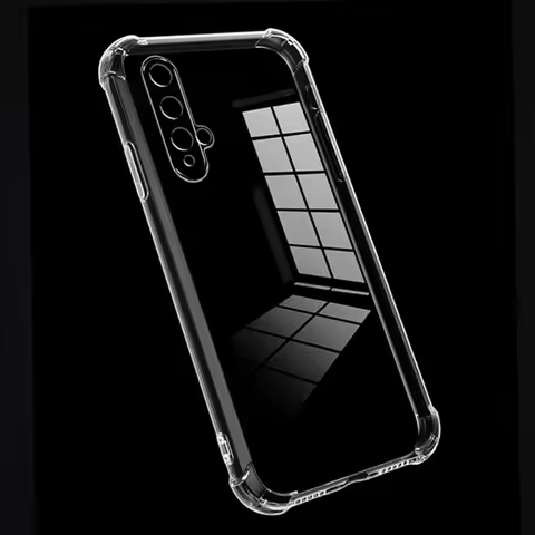 Nova 5t Cover For Huawei Nova 5T Case Shockproof Back Cover Transparent Silicone Case For Huawei Nov