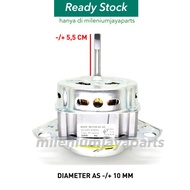 Dinamo Mesin Cuci 10 mm Panasonic / Washing Motor 150 Watt /  Motor Mesin Spul Wash Mesin Cuci Penggiling Panasonic 2 Tabung 7kg 7kg 8kg 9kg 10kg 12Kg / Sparepart Onderdil Alat Mesin Cuci