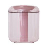 迷你充電式LED燈加濕器 500ml - 霧粉紅