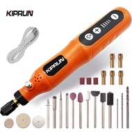 KIPRUN Mini Cordless Drill Power Tools, Electric Rotary Tool, 5 Speed 3.7V Drill Grinder Grinding Ac