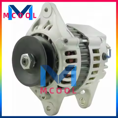 12V 40A Alternator for Yanmar Diesel LR140-714 AM878581 119836-772 119836-77200-3 119836- 77200-2 12