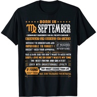 September Birthday Gifts - Born In September Great Tee T-Shirt