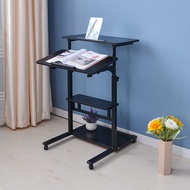 【Pelican】โต๊ะคอมพิวเตอร์พร้อมคีย์บอร์ดและที่วาง CPU (4 ชั้น) โต๊ะคอมพิวเตอร์โต๊ะทำงานโต๊ะแล็ปท็อปปรั