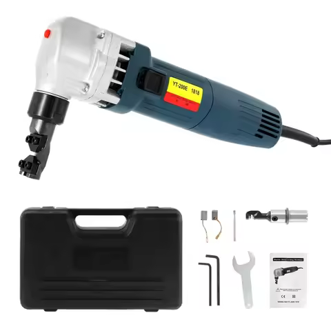 380W Electric Metal Nibbler Electric Sheet Steel Nibbler 1.8mm Metal Cutting Shear Machine High Spee