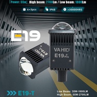 E19 - MIni Projector Bi-LED Matrix 1.5 inch E19 Pro Lens E19 Vahid | Mini Laser LED Projector Headli
