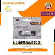 Ssd V-GEN HYPER 512GB M.2 NVME PCIE GEN 3.0 - SSD VGEN 512GB M2 NVME ORIGINAL BEST QUALITY