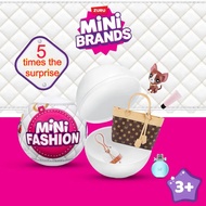ZURU 5 Surprise Mini Brands Fashion Mystery Set - 2 Pack Series 1 Surprise Miniature toy mysterious 