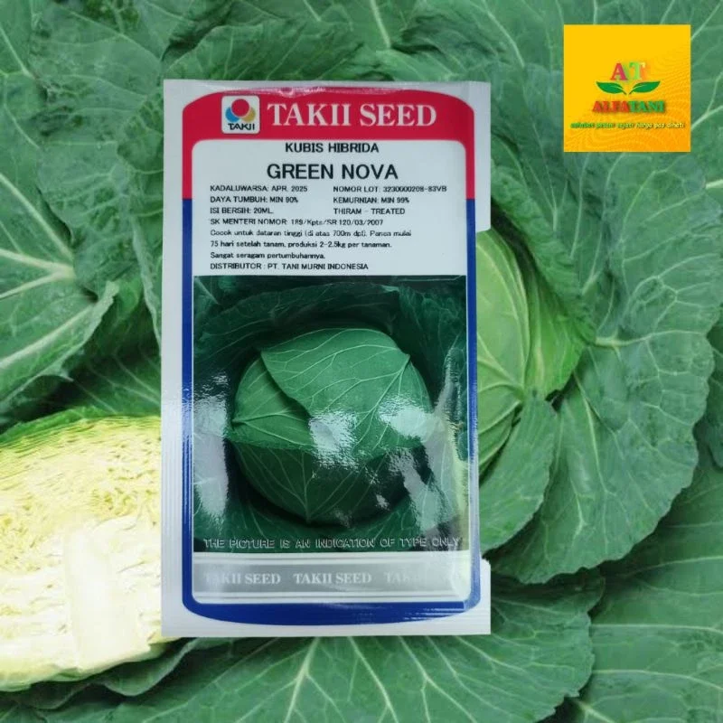 Benih Kubis Green Nova 20ml