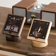 Display Stand Display Stand Payment Code Solid Wood Wooden Payment QR Code QR Code Cashier WeChat In