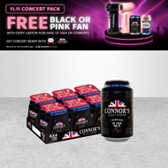 Connor's Stout Porter Draught Beer 320ml Can (Pack of 24)