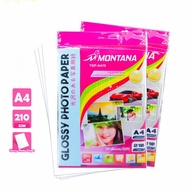 MONTANA GLOSSY PHOTO PAPER 210 GSM