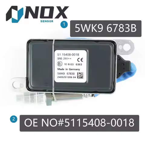OEM 51154080018 5WK9 6783B 24V Nitrogen Oxide Sensor NOX Sensor 5WK96783B For MAN Truck TGX TGS TGL 