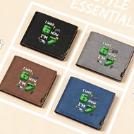 Steal A Brainrot Blue 67 Printed Fashion Folding Wallet Portable Canvas Coin Card Storage Holiday