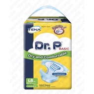 Dr P by Tena Basic Adult Diapers M10/L8/XL8