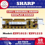 (100% ORIGINAL - DISPLAY BOARD) ESV1015 / ESV1215 SHARP WASHING MACHINE INVERTER BOARD ESV-1015 ESV-