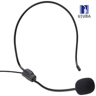 U.B Portable 3.5mm Plug Headwear Microphone Voice Amplifier for iPhone Windows PC