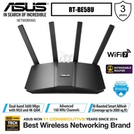 ASUS BE3600 Dual-band WiFi 7 (802.11be) Smart AiMesh Extendable Router (RT-BE58U)