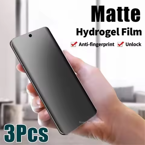 3pcs Matte Frosted Hydrogel Film for Motorola Edge 50 Pro Ultra Fusion Screen Protector Moto G64 G24