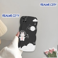 Wave Soft Case hp REALME C21Y - REALME C25Y - REALME C21Y Casing - REALME C25Y - Espa.id - Fashion C