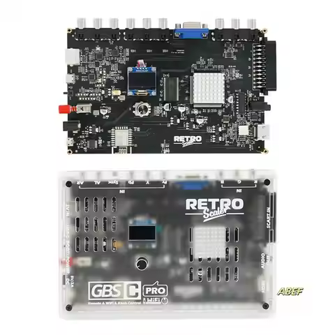 GBC Control Pro Video Converter GBS Control PRO Scart RGBS Ypbpr VGA AV SV Video Auido Converter For