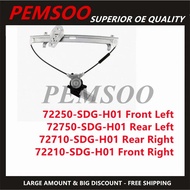 72250-SDG-H01 72210-SDG-H01 72750-SDG-H01 72710-SDG-H01 Front Rear Power Window Regulator Motor Assy