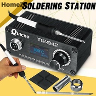HomeZen T12-942 MINI OLED Digital soldering Station T12-907 Handle + T12-K TIP