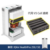 EUGadget - IQAir HealthPro 250 150 空氣清新機 代用 V5 CELL 濾網